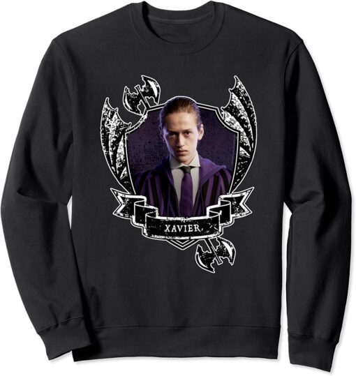 Wednesday Nevermore Frame Xavier Sweatshirt