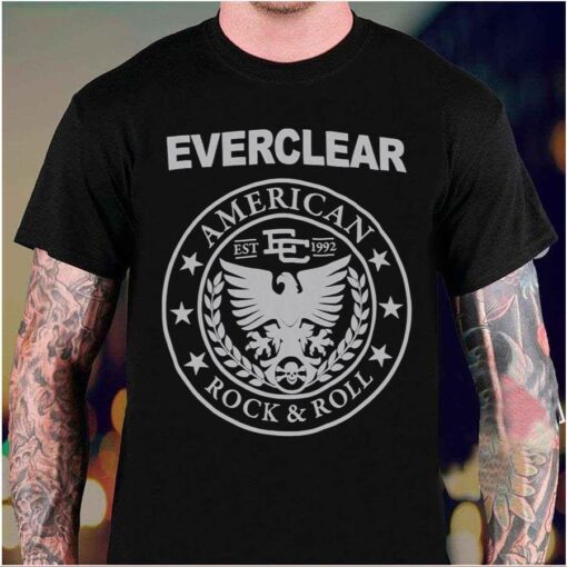 Band For Fans Logo Everclear Tee Shirt