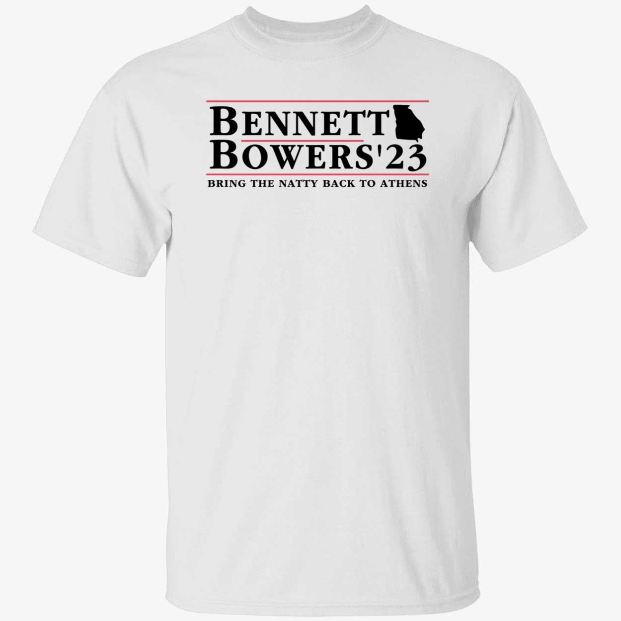 Bennett bowers 23 bring the natty back to athens Tee shirt ...
