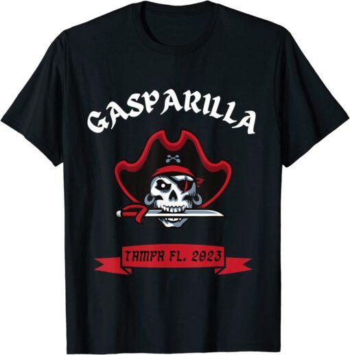 Gasparilla Pirate Souvenir Tampa Parade FL Gasparilla 2023 T-Shirt