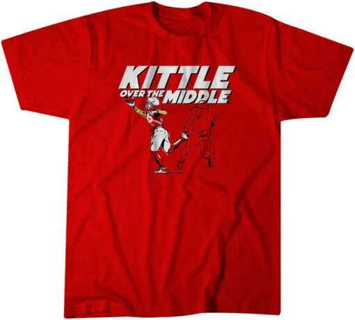 George Kittle: Over the Middle 2023 Tee Shirt