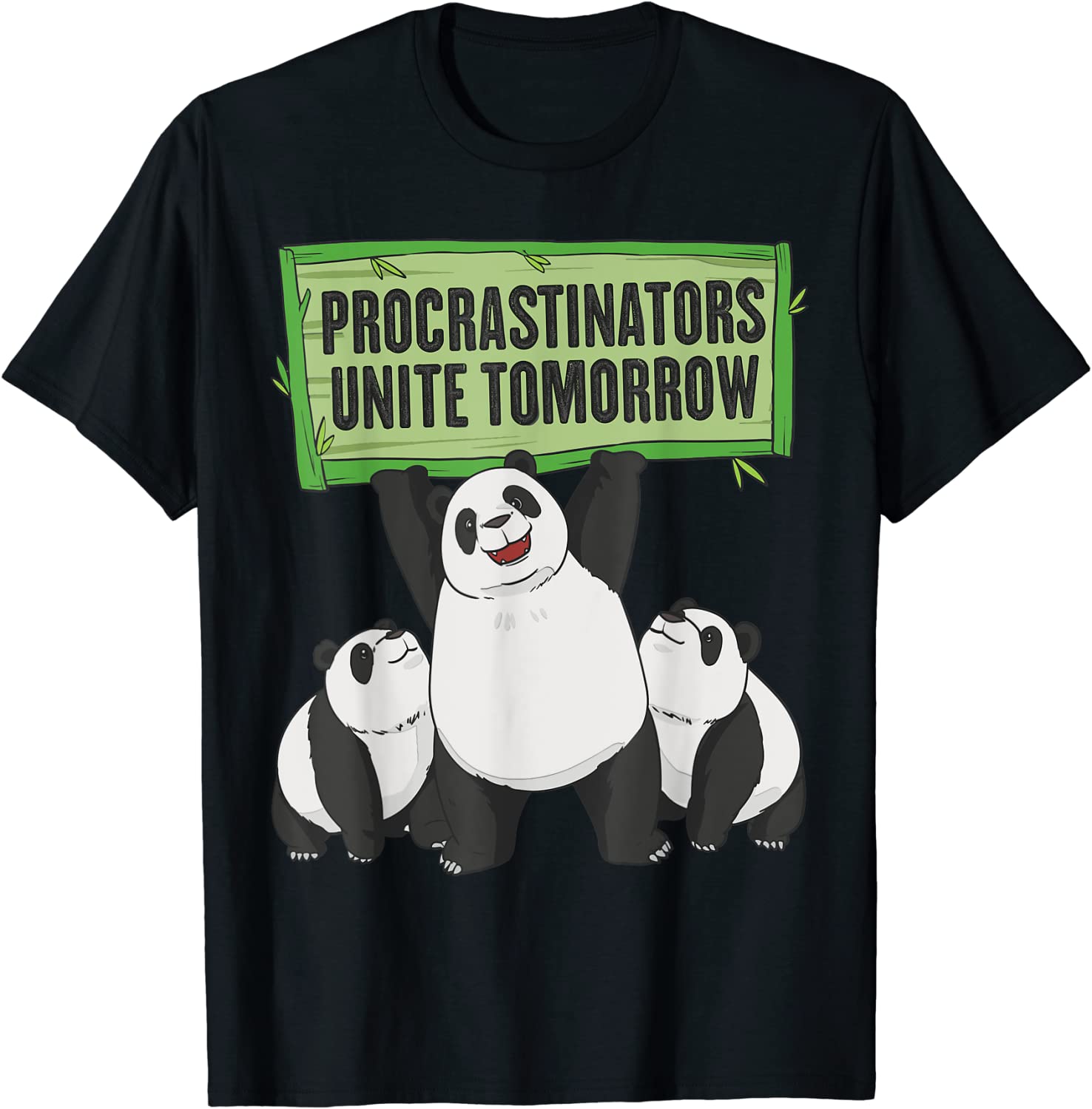 Procrastinators unite tomorrow Procrastination Tee Shirt ...