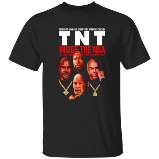 TNT inside the NBA TNT’s most hilarious family Ernie Shaq Kenny Chuck Tee shirt