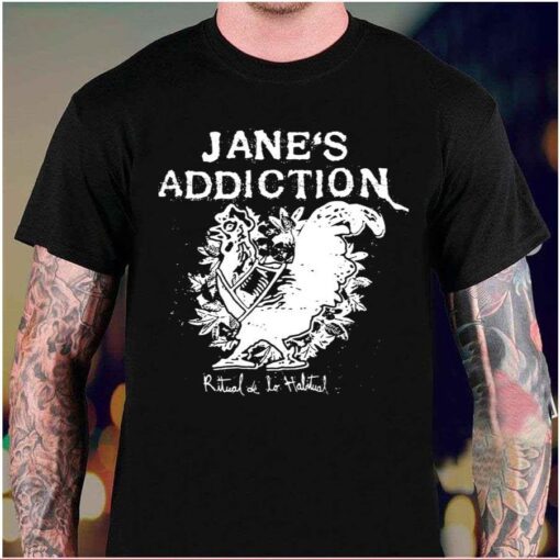 Up The Beach Jane’s Addiction Tee Shirt