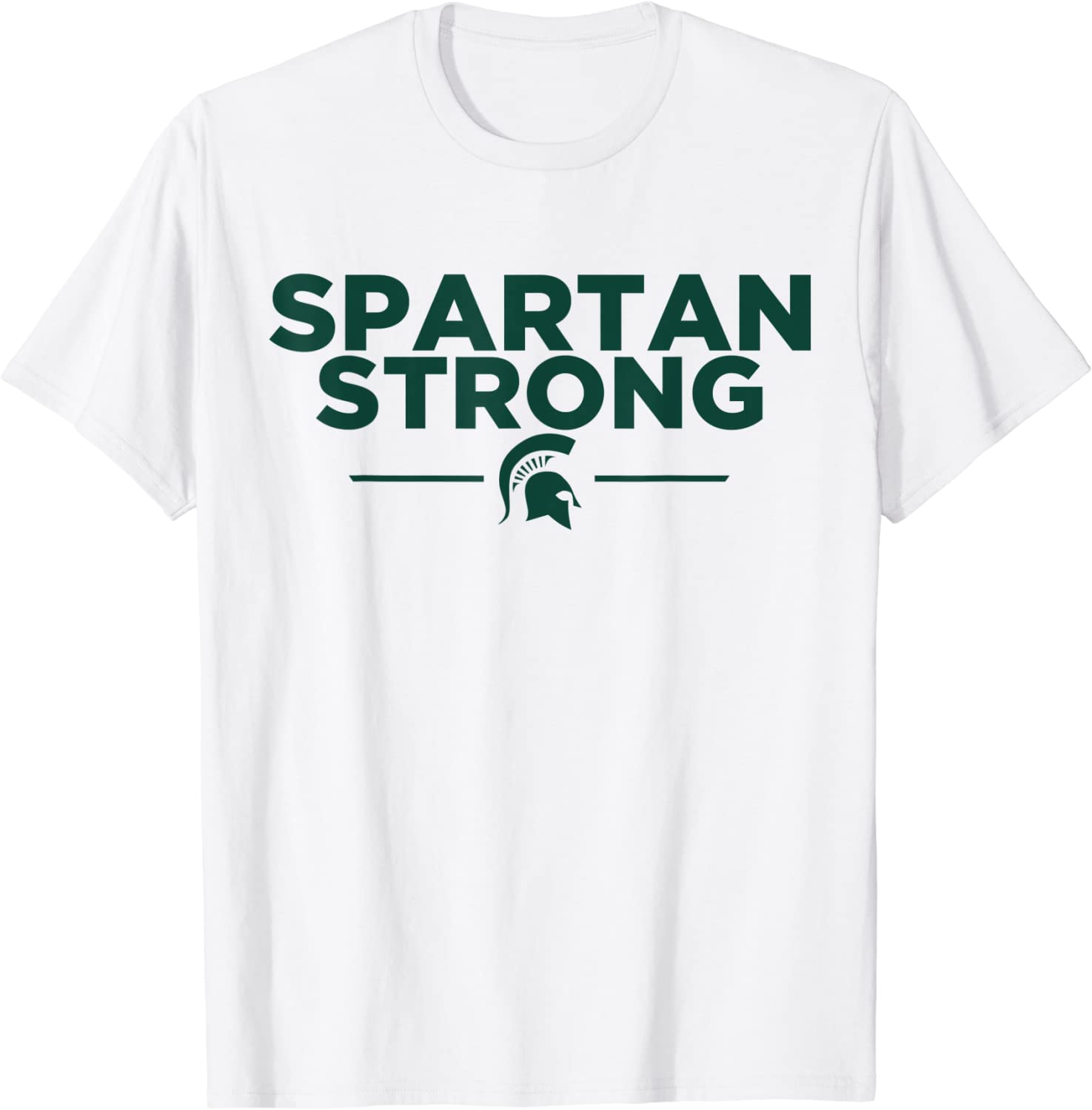 Always A Spartan, Strong Michigan Stage Tee Shirt