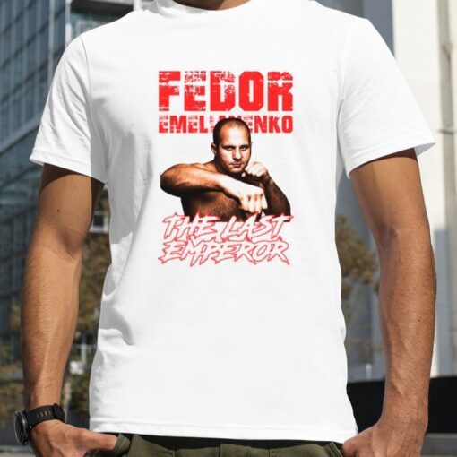 Fedor Emelianenko The Last Emperor Red shirt