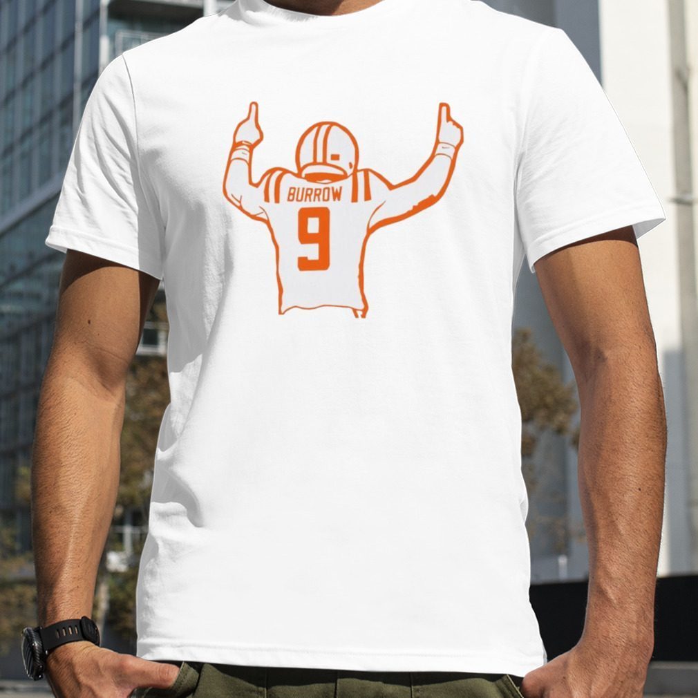 Joe Burrow Cincinnati Bengals Football Who Dey Tee Shirt