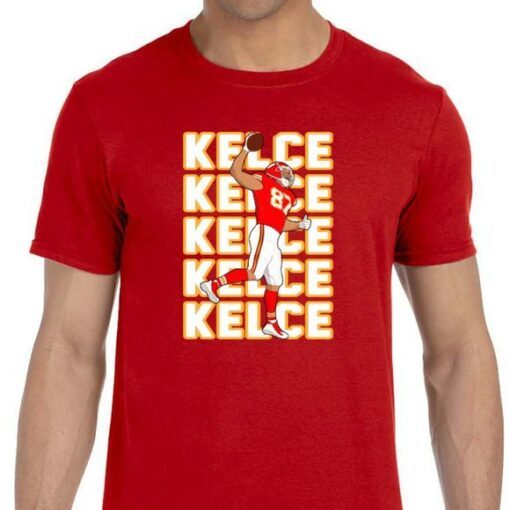 Kansas City Chiefs Travis Kelce Tee Shirt