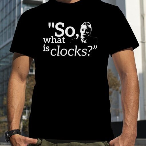 Philomena Cunk Clocks Tee Shirt