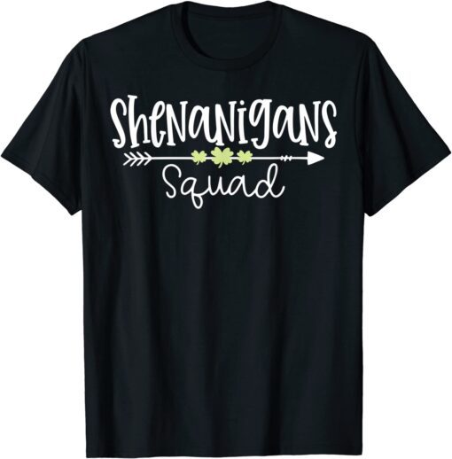 Shenanigans Squad St. Patrick's Day Matching Group T-Shirt