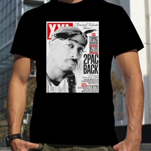 Tupac Shakur XXL Magazine Covers Tee Shirt