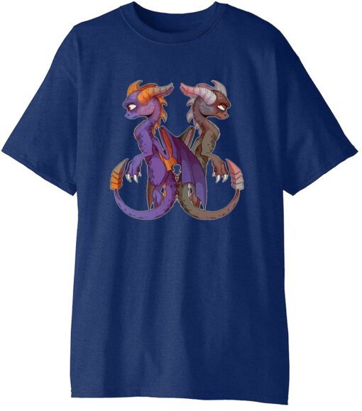 Light And Dark Spyro The Dragon shirt