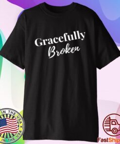 No Longer Bound Merch Gracefully Broken T-Shirt