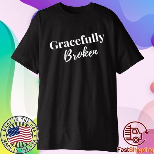 No Longer Bound Merch Gracefully Broken T-Shirt