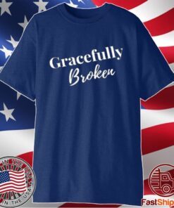 No Longer Bound Merch Gracefully Broken T-Shirt