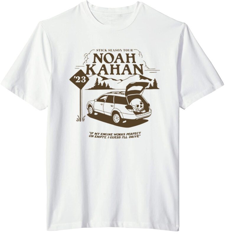 Noah Kahan Empty Tank Tour 2023 T-Shirt