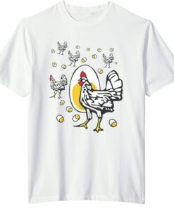 Roseanne Chicken - Roseanne Rooster and Egg T-Shirt