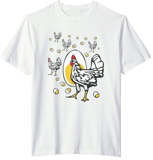 Roseanne Chicken - Roseanne Rooster and Egg T-Shirt