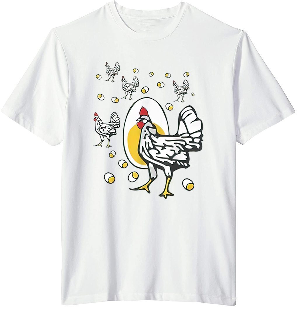 Roseanne Chicken - Roseanne Rooster and Egg T-Shirt - ShirtElephant Office