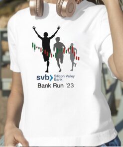 SVB Silicon Valley Bank Run '23 T-Shirt