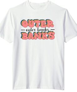 Typography Outer Banks Retro Style shirt