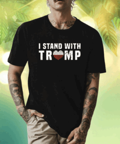 Vintage I Stand With Trump 2024 Shirt