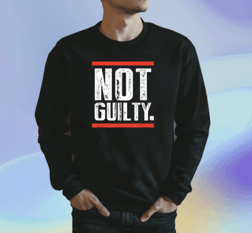 Not Guilty Trump Shirt