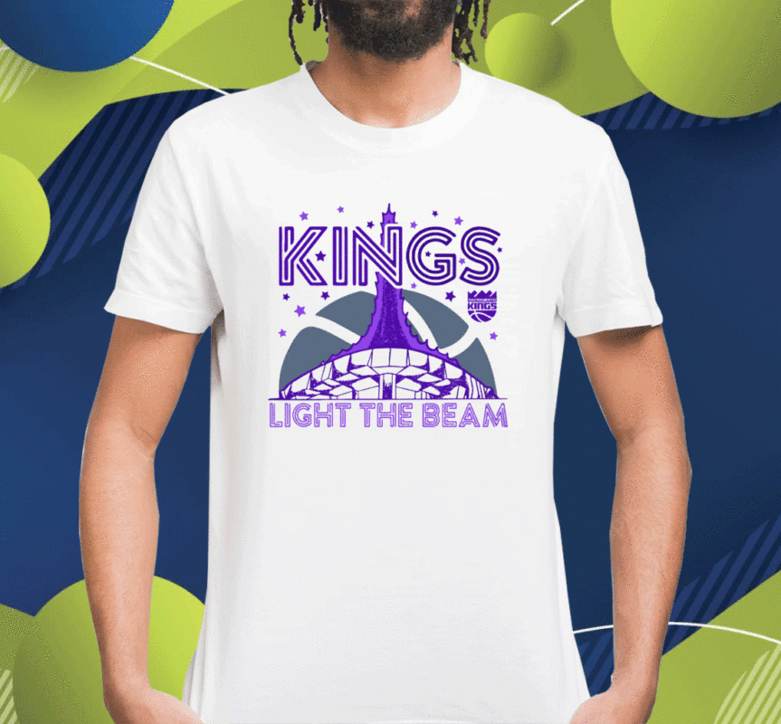 Sacramento Kings Light The Beam T-Shirt