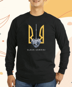 Saint Javelin Slava Ukraini Turret T-Shirt