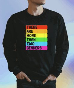 There Are More Than Two Sexes Of LGBTQ Rainbow Flag Shirt