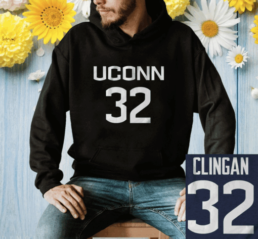 UConn Basketball Donovan Clingan 32 Player Shirt