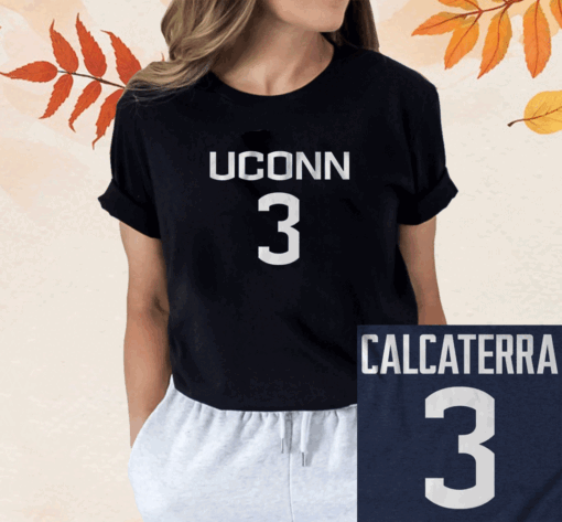UConn Basketball Joey Calcaterra 3 Player T-Shirt