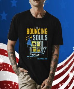 The Bouncing Souls Ten Stories High 2023 Tour Official Shirt