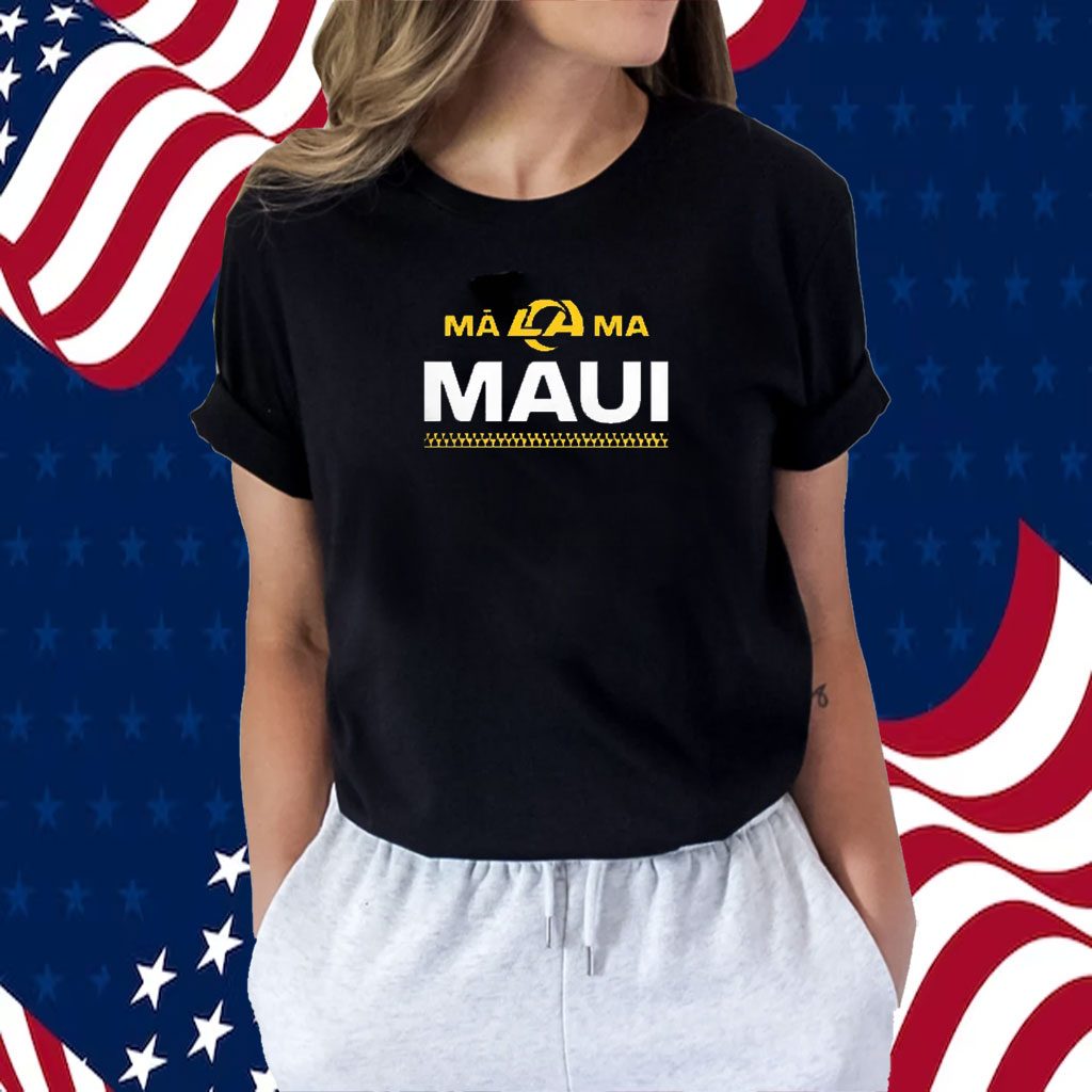 Design los Angeles Rams Store Los Angeles Rams x Maui Relief T