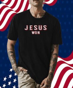 Tony Beasley Jesus Won Shirt