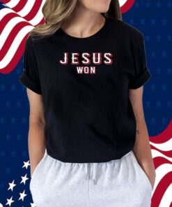 Tony Beasley Jesus Won Shirt