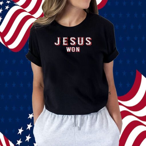 Tony Beasley Jesus Won Shirt