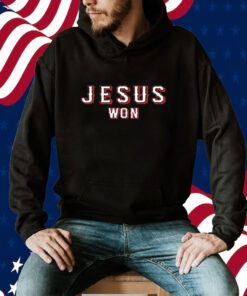 Tony Beasley Jesus Won Shirt