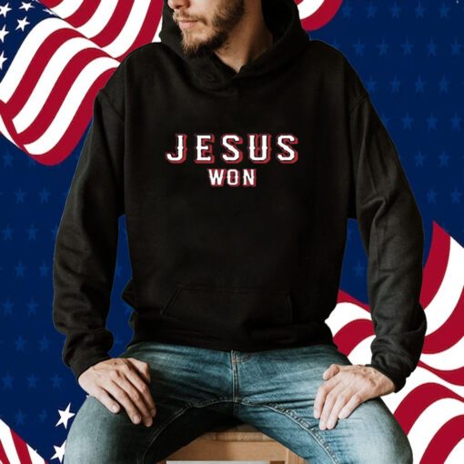 Tony Beasley Jesus Won Shirt