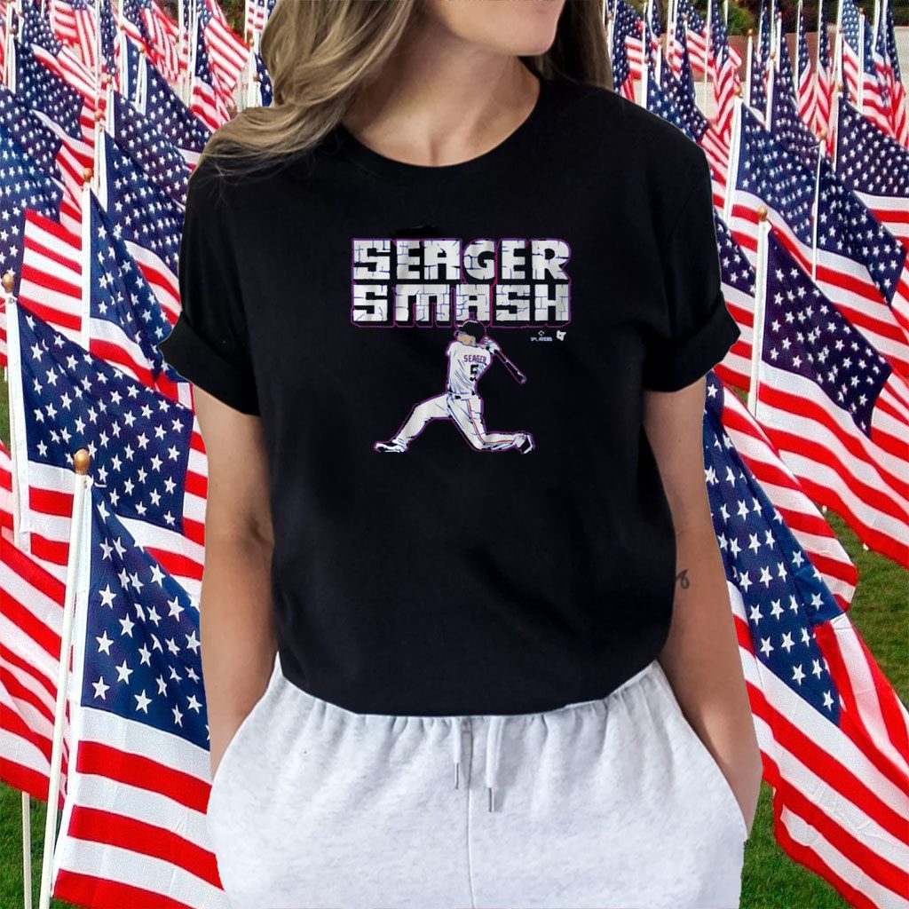 Number 5 Corey seager smash t-shirt, hoodie, longsleeve, sweater