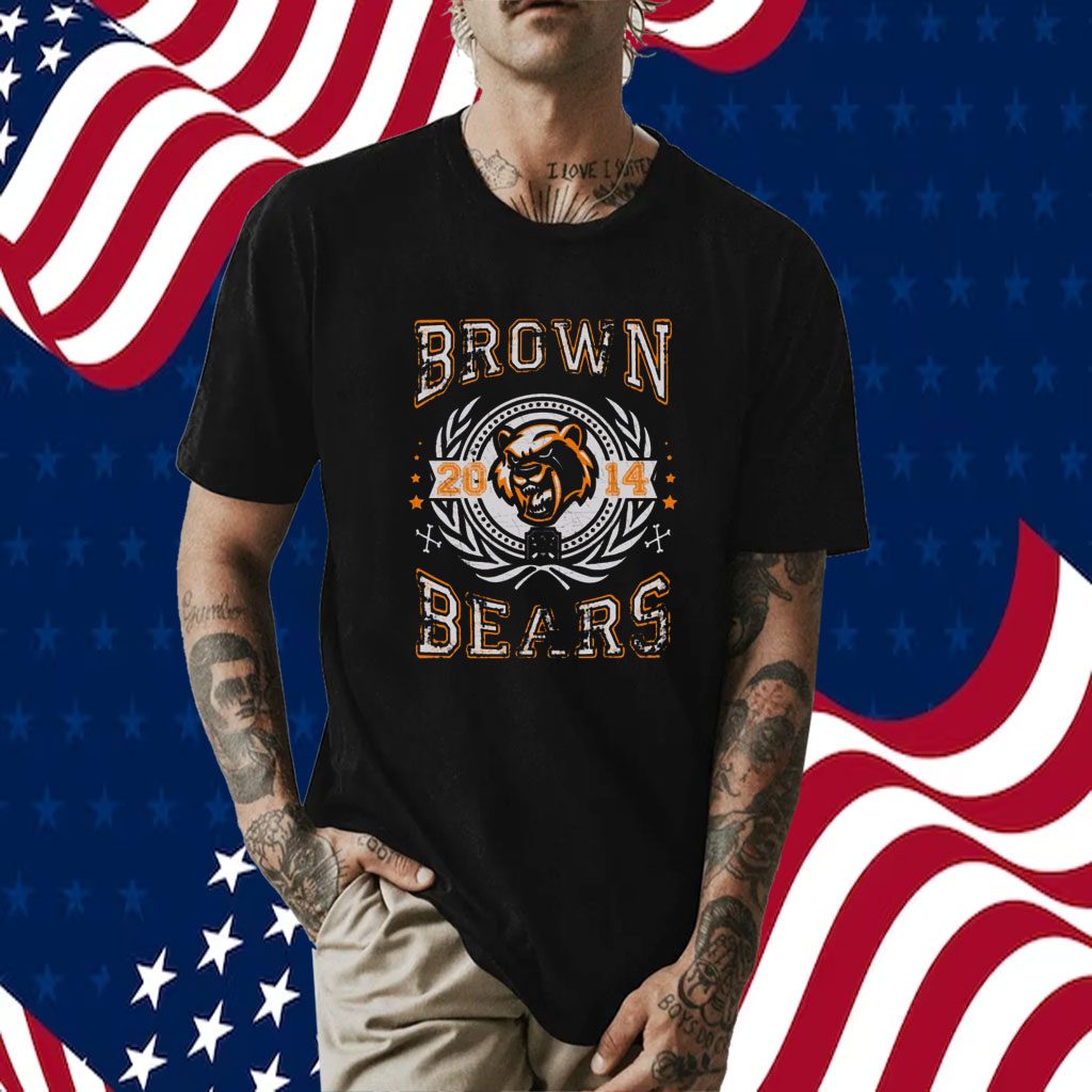 Great Brown Bears Graphic Design Premium retro shirt - ShirtElephant Office