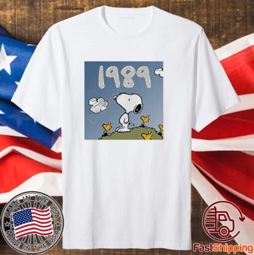 Happy Birthday Snoopy Snoopy Swift 1989 T shirt