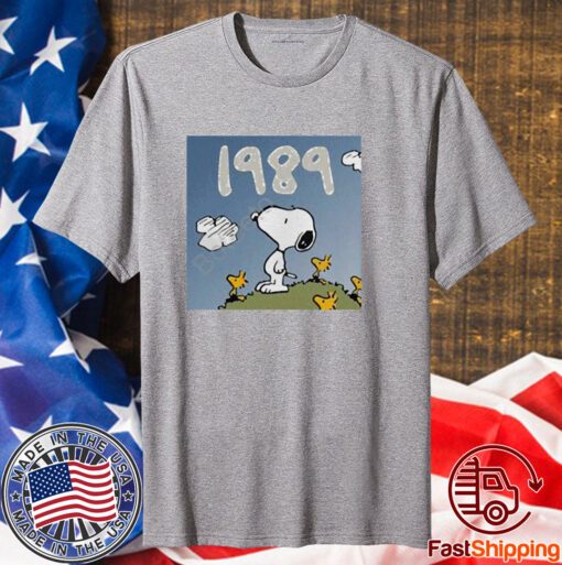 Happy Birthday Snoopy Snoopy Swift 1989 T shirt