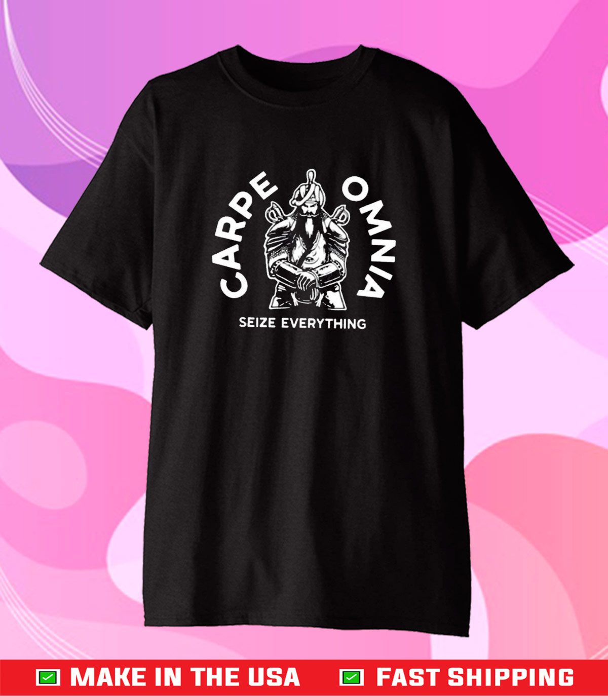 Micah Parsons Carpe Omnia Seize Everything Shirt Dallas Cowboys - Zerelam