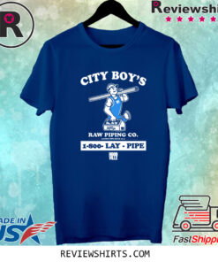 Lay Pipe City Boy’s Raw Piping Co 1-800 Lay Pipe Hoodville Shirts