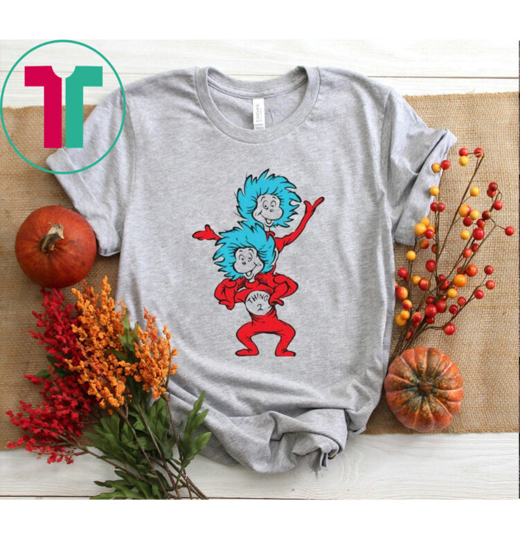 Dr. Seuss Thing 1 And Thing 2 Shirt