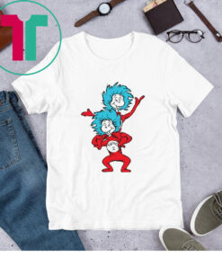 Dr. Seuss Thing 1 And Thing 2 Shirt