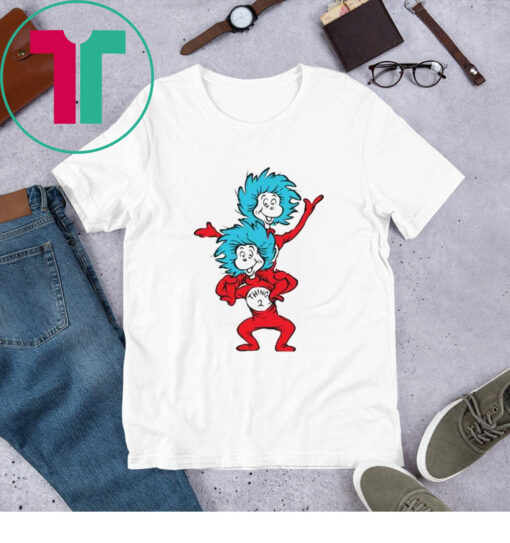 Dr. Seuss Thing 1 And Thing 2 Shirt