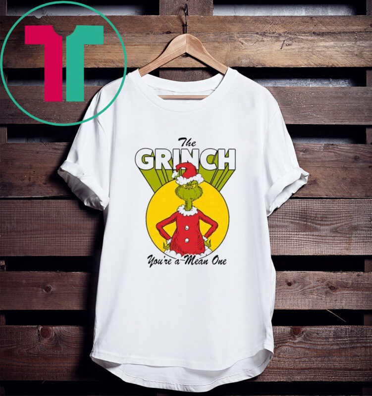 The Grinch Dr. Seuss Christmas You’re a Mean One T-Shirt