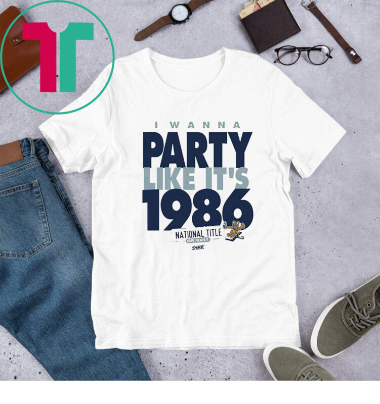 I Wanna Party Like It’s 1986 Penn State College Shirts